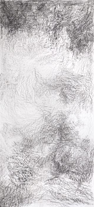 200 x 92 cm Pigmente in Wachs auf Stoff