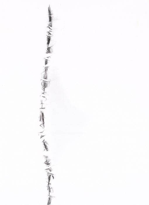 125 x 92 cm Pigmente in Wachs auf Stoff