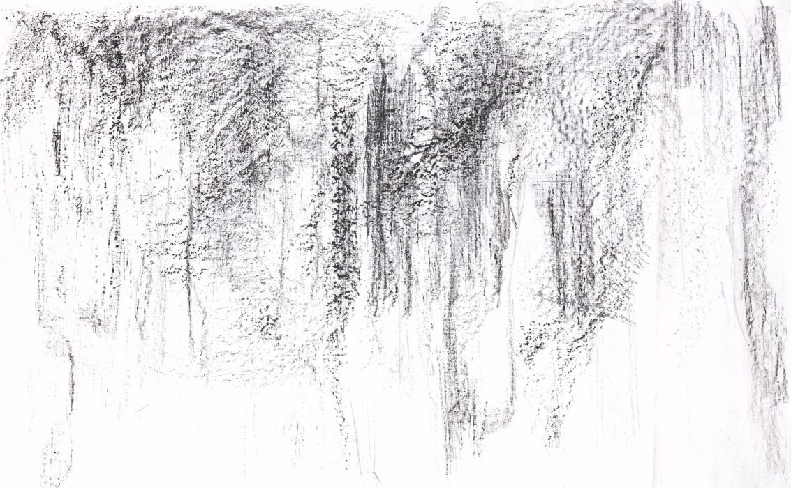 114 x 93 cm, Pigmente in Wachs auf Stoff