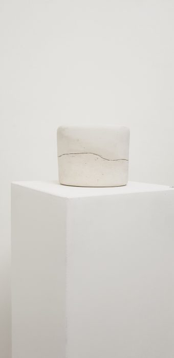 Gips 17 x 15 x 14 cm