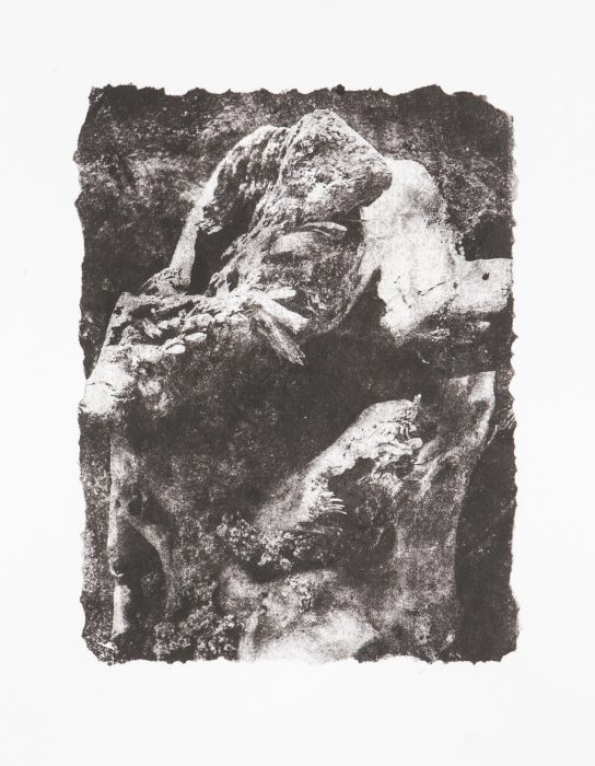 39 x 28 cm Papierlithografie gedruckt auf Büttenpapier