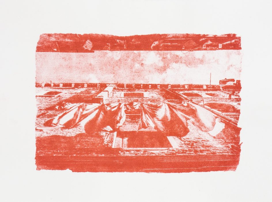 39 x 28 cm Papierlithografie gedruckt auf Büttenpapier