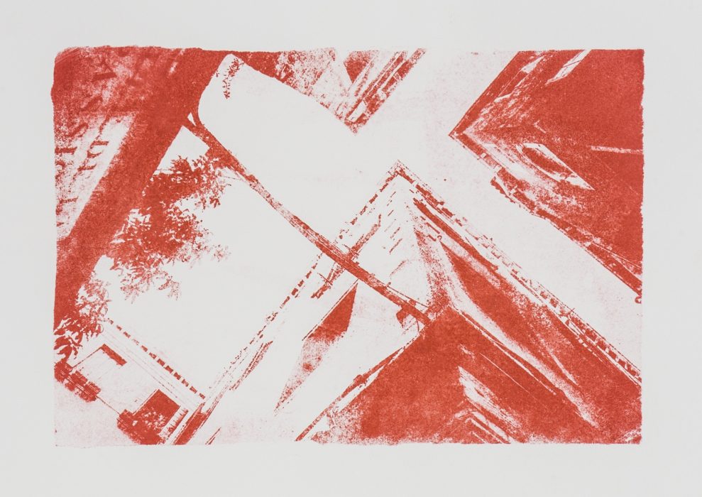 39 x 28 cm Papierlithografie gedruckt auf Büttenpapier