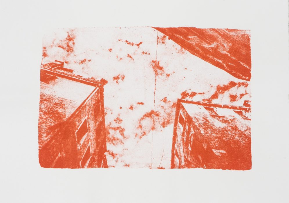 39 x 28 cm Papierlithografie gedruckt auf Büttenpapier
