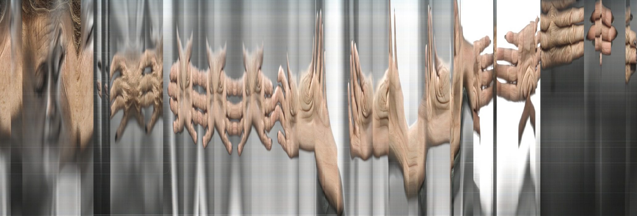 Scan, 128 x 43 cm, Lambdaprint auf Aluplatte