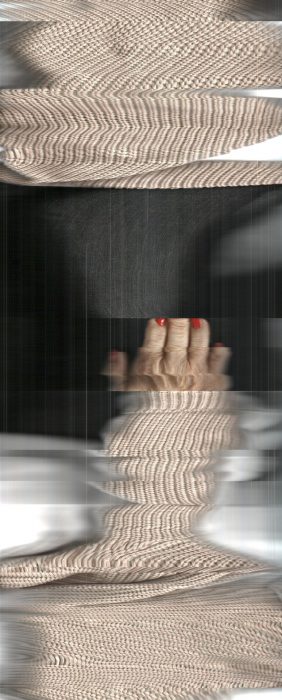Scan, 110 x 44 cm, Lambdaprint auf Aluplatte
